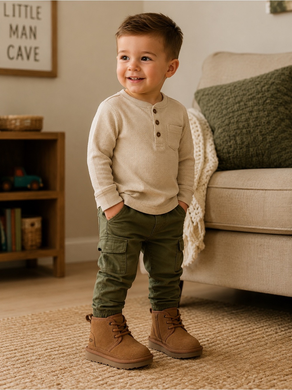 UGG® Neumel II Chukka Boot - Toddler / Little Kid - Chestnut
$105 MSRP